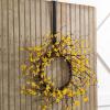 imageSullivans Wreath Door Hanger Wreath Hangers for Front Door 14quot Black Metal Over The Door Hook for Christmas Wreaths Holder Seasonal Dcor DOT113Black