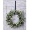 imageSullivans Wreath Door Hanger Wreath Hangers for Front Door 14quot Black Metal Over The Door Hook for Christmas Wreaths Holder Seasonal Dcor DOT113Black
