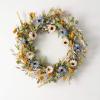 imageSullivans 2175 Inch Mixed Flower Wreath Spring and Summer Artificial Wreath Everyday Wreath Front Door Wreaths Indoor ampamp Outdoor Wreaths Door Entryway Porch DcorSummer Wildflower