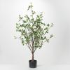 imageSullivans 48 Inch Medium Mountain Leaf Tree Everyday Artificial Trees Fake Indoor Tree Artificial Greenery Dcor Living Room Office Entryway Home Dcor