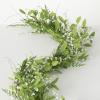 imageSullivans 5 ft Yellow Wildflower Garland Artificial Greenery Decor for All Seasons Perfect for Weddings Fireplace Mantels Dining and Living RoomsWhite Berry
