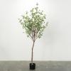imageSullivans 72 Inch Mountain Leaf Potted Tree Everyday Artificial Trees Fake Indoor Tree Artificial Greenery Dcor Living Room Office Entryway Home Dcor