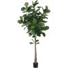imageSullivans Artificial Fiddle Leaf Tree 72quot H Green Everyday Home Decor Artificial Plants Indoor Artificial Greenery Room Kitchen Office ampamp Bathroom Dcor Fake Plants