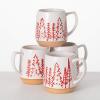 imageSullivans Ceramic Christmas tis The Season Mugs Set of 4 Holiday Hot Chocolate Coffee Latte Tea Cups Perfect for Holiday Gifts