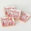 imageSullivans Ceramic Christmas tis The Season Snack Plates Set of 4 Appetizer Dessert Salad and Pasta Holiday Dinnerware Dishes