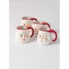 imageWINKING SANTA MUG SET 4