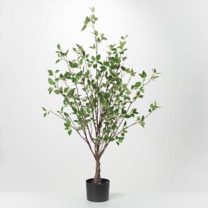 imageSullivans 48 Inch Medium Mountain Leaf Tree Everyday Artificial Trees Fake Indoor Tree Artificial Greenery Dcor Living Room Office Entryway Home Dcor