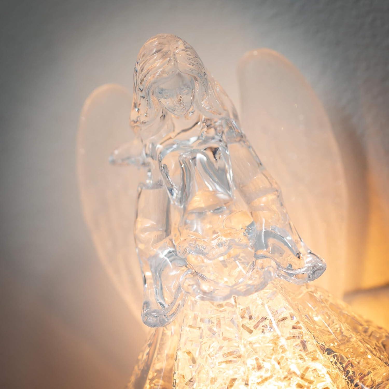 imageSullivans 5quot H Ice Skating Snowman Nightlight Multicolored  for Bathroom Bedroom Holiday DecorationsAngel