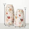 imageSullivans 1275quot ampamp 105quot Elegant Blossom Pattern Vases  Set of 2 Multicolor Home Dcor Accents Tabletop Vases Living Room Dcor Mantle and Entryway Vases