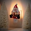 imageSullivans 5quot H Ice Skating Snowman Nightlight Multicolored  for Bathroom Bedroom Holiday DecorationsPresent Santa