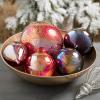 imageSullivans Beaded Crystal Finial Ornament Clear 75quot H Glass Set of 2 Christmas Dcor Christmas Tree Dcor Ornament Set Christmas Decorations