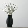 imageSullivans Black Ceramic Vase Black Flower Vases Home Dcor 9 Tall Black Vase Modern Flower Vase for Centerpieces Living Room Decor CM3116Black