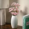 imageSullivans Black Ceramic Vase Black Flower Vases Home Dcor 9 Tall Black Vase Modern Flower Vase for Centerpieces Living Room Decor CM3116White