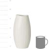 imageSullivans Black Ceramic Vase Black Flower Vases Home Dcor 9 Tall Black Vase Modern Flower Vase for Centerpieces Living Room Decor CM3116White