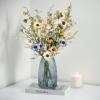 imageSullivans Black Smoked Ribbed Glass Vase Flower Vase for Modern Home Decor Minimalist Glass Vase for Shelf and Table Vases for Centerpieces Living Room Bedroom Kitchen and Office Decor G8479Gray