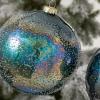 imageSullivans Blue Bubble Glass Ornament Blue 6quot H Glass Set of 2 Christmas Dcor Christmas Tree Dcor Ornament Set Christmas Decorations