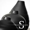 imageSullivans Ceramic Vase Set 3 Small Matte Black Vases Modern Home Dcor Modern Farmhouse Ideal Shelf Dcor Centerpieces Table Dcor Bookshelf Mantle CM3084Black