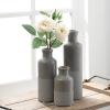 imageSullivans Ceramic Vase Set Modern Home Decor Decorative Vase Vases for Your Kitchen Bedroom Office Living Room Bathroom ampamp Shelf Decor Centerpiece Table Decorations Small Vases CM3038Gray