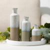 imageSullivans Ceramic Vase Set Modern Home Decor Decorative Vase Vases for Your Kitchen Bedroom Office Living Room Bathroom ampamp Shelf Decor Centerpiece Table Decorations Small Vases CM3038White  Brown