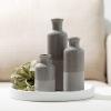 imageSullivans Ceramic Vase Set Modern Home Decor Decorative Vase Vases for Your Kitchen Bedroom Office Living Room Bathroom ampamp Shelf Decor Centerpiece Table Decorations Small Vases CM3038Gray