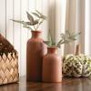 imageSullivans Ceramic Vase Set Modern Home Decor Decorative Vase Vases for Your Kitchen Bedroom Office Living Room Bathroom ampamp Shelf Decor Centerpiece Table Decorations Small Vases CM3038Terracotta