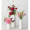 imageSullivans Ceramic Vase Set Modern Home Decor Decorative Vase Vases for Your Kitchen Bedroom Office Living Room Bathroom ampamp Shelf Decor Centerpiece Table Decorations Small Vases CM3038White