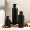 imageSullivans Ceramic Vase Set Modern Home Decor Decorative Vase Vases for Your Kitchen Bedroom Office Living Room Bathroom ampamp Shelf Decor Centerpiece Table Decorations Small Vases CM3038Matte Black