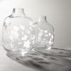 imageSullivans Clear Glass Etched Vase Set of 2 Vases for Decor Modern Home Decor Vases for Centerpieces Mantle Tabletop Accent Table Vases Living Room Bedroom Kitchen Entryway Decor