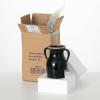 imageSullivans Modern Vase with Handles Modern Home Decor Flower Vase Ceramic Vases for Your Living Room Home Office and Kitchen Minimalist Shelf Decor Vases for Real or Fake Flowers CM3125 WhiteBlack