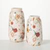 imageSullivans 1275quot ampamp 105quot Elegant Blossom Pattern Vases  Set of 2 Multicolor Home Dcor Accents Tabletop Vases Living Room Dcor Mantle and Entryway Vases