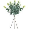 imageSullivans Fake Plants Eucalyptus Stems for Indoor Set of 3 18quot Artificial Greenery Stems Faux Lifelike Bouquet Perfect for Vase Arrangement in Room Home or Office Decorations Wedding Gift Dcor