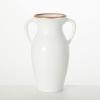 imageSullivans Modern Vase with Handles Modern Home Decor Flower Vase Ceramic Vases for Your Living Room Home Office and Kitchen Minimalist Shelf Decor Vases for Real or Fake Flowers CM3125 WhiteWhite