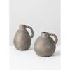imageSullivans Terracotta Bottle Vases Distressed Bronze Color Various Sizes Set of 2 CM2887