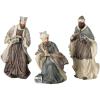 imageSullivans Three Wise Men Nativity Set of 3 Nativity Scene Hand Painted Nativity Sets for Christmas Tabletop Desk Display Christmas DecorWise Men