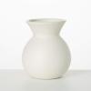 imageSullivans White Ceramic Flower Vase Modern Home Decor Vases for Flowers Vases for Centerpieces Mantle Tabletop Accent Table Vases Kitchen Living Room and Office Decor CM3142Ivory