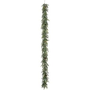 imageSullivans Christmas Garland 9 Ft Arborvitae Garland Realistic LifeLike Green with Pinecones Garland Indoor Holiday Dcor Perfect for Fireplace Mantle Weddings Dining ampamp Living Room Winter Garland6 Ft