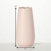 imageSullivans 12quot Matte Blush Pink Scalloped Vase Home Dcor Accents Tabletop Vases Living Room Dcor Mantle and Entryway Vases