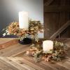 imageSullivans 24 Inch Mixed Leaf Wreath Christmas Artificial Wreath Winter Wreath Front Door Wreaths Indoor ampamp Outdoor Wreaths Door Entryway Porch DcorMini Maple Leaf