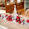 imageSullivans 4 Red Mixed Red Jingle Bell Garland Christmas Garlands Perfect for Christmas Trees Fireplace Mantels Dining and Living Rooms