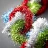 imageSullivans 5 Blue Green Red Link Garland Christmas Garlands Perfect for Christmas Trees Fireplace Mantels Dining and Living Rooms
