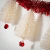 imageSullivans 6 Natural Wood Beaded Snowflake Garland Christmas Garlands Perfect for Christmas Trees Fireplace Mantels Dining and Living RoomsBottlebrush