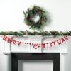 imageSullivans 6 Natural Wood Beaded Snowflake Garland Christmas Garlands Perfect for Christmas Trees Fireplace Mantels Dining and Living RoomsMerry Christmas