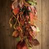 imageSullivans 6 ft Autumn Mixed Leaf Fall Garland Artificial Greenery Seasonal Holiday Decor Perfect for Weddings Fireplace Mantels Dining and Living RoomLage Autumn Leaf