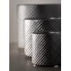 imageSullivans Black Textured Pot Set of 3 Home Dcor Accents Living Room Dcor and Accessories Table and Mantle Decorations