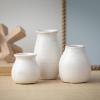imageSullivans Bud Vases Farmhouse Mantle ampamp Shelf Decor Decorations for Living Room Bathroom Kitchen ampamp Office Coffee Table Decor Petite Boho Vases Rustic Decor For Your Home CM2583Distressed White