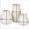 imageSullivans Bud Vases Farmhouse Mantle ampamp Shelf Decor Decorations for Living Room Bathroom Kitchen ampamp Office Coffee Table Decor Petite Boho Vases Rustic Decor For Your Home CM2583Distressed White