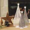 imageSullivans Christmas BoHo Macrame Tree Set of 3 Christmas Tree Decor Boho Christmas Decorations Holiday Decor Christmas Tabletop Decor Mantle Decor 215 185 and 15 inches Tall
