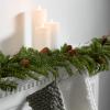 imageSullivans Christmas Garland 6 Ft Pine Garland Soft Touch Greenery Garland Indoor Holiday Dcor Perfect for Fireplace Mantle Weddings Dining and Living RoomPine