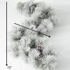 imageSullivans Christmas Garland 6 Ft Pine ampamp Cone Garland Snow Flocked Greenery Garland Indoor Holiday Dcor Perfect for Fireplace Mantle Weddings Dining and Living RoomHeavy Flock Pinecone