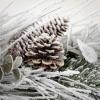 imageSullivans Christmas Garland 6 Ft Pine ampamp Cone Garland Snow Flocked Greenery Garland Indoor Holiday Dcor Perfect for Fireplace Mantle Weddings Dining and Living RoomLong Pine